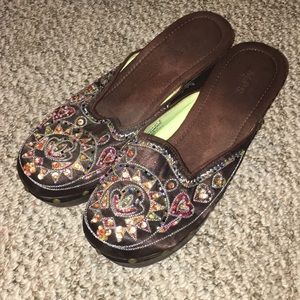 Beaded Clogs